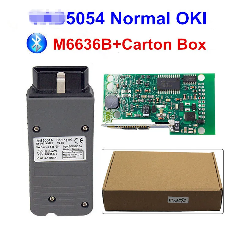 Normal OKI 5054 5054 OKI Keygen 5054A Bluetooth AMB2300 ODIS V5.1.3 для V/AUDI/SKODA/SEAT 5054A 6154 wifi UDS для VAG - Цвет: Normal OKI 5054