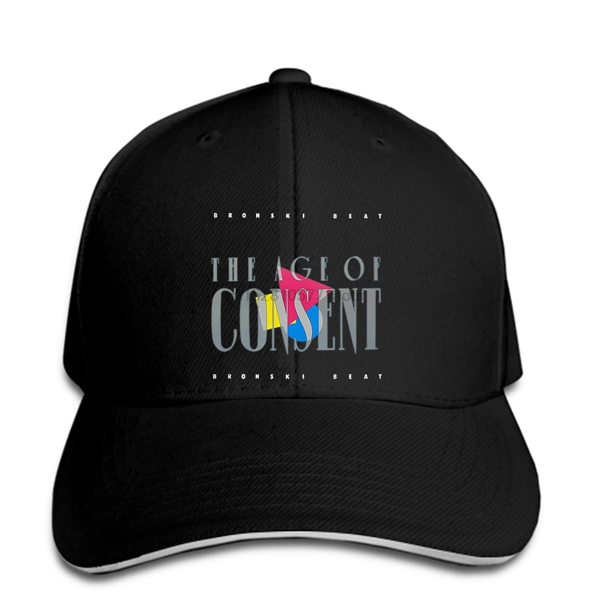 Бейсбольная кепка NEW Bronski Beat The Age Of consignation Album BLACK1SIDE Print hat(X