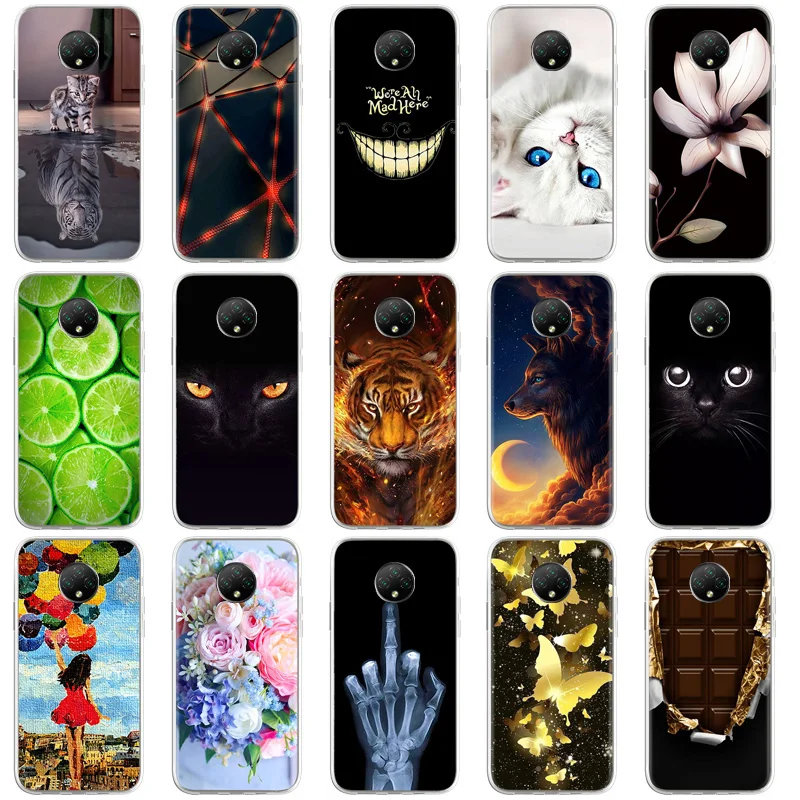 Doogee N20 Pro Case For Doogee N10 X20 X60L Y6 Y8C Y9 Plus Case Silicone Cartoon Back Cover on Doogee X60L X 60L Phone Bumper
