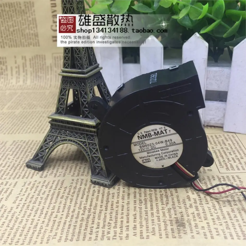 For Then 6025 6023 12V 0.3A 6CM Projector Turbine Blower BM6023 04W B49