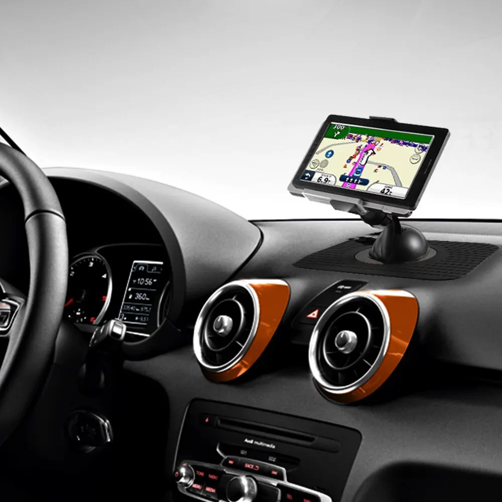 KKmoon аксессуары для салона автомобиля gps Держатель Приборной Панели автомобильный стиль Nav тире коврик для iPad gps Мобильный Телефон Противоскользящий коврик