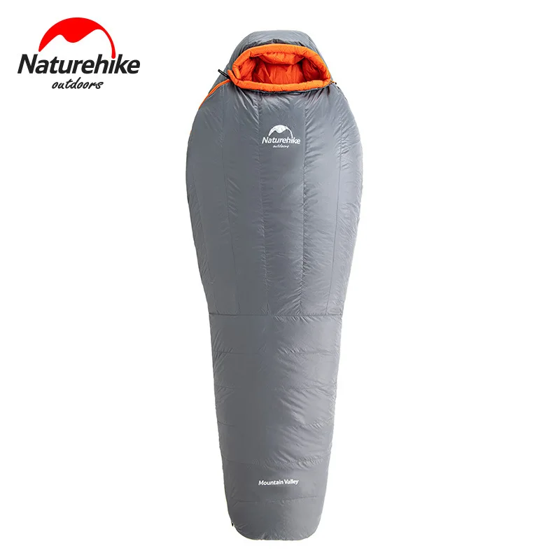 Новинка 2020 Naturehike гусиный пух Мумия спальный мешок зимний 20D 400T нейлон