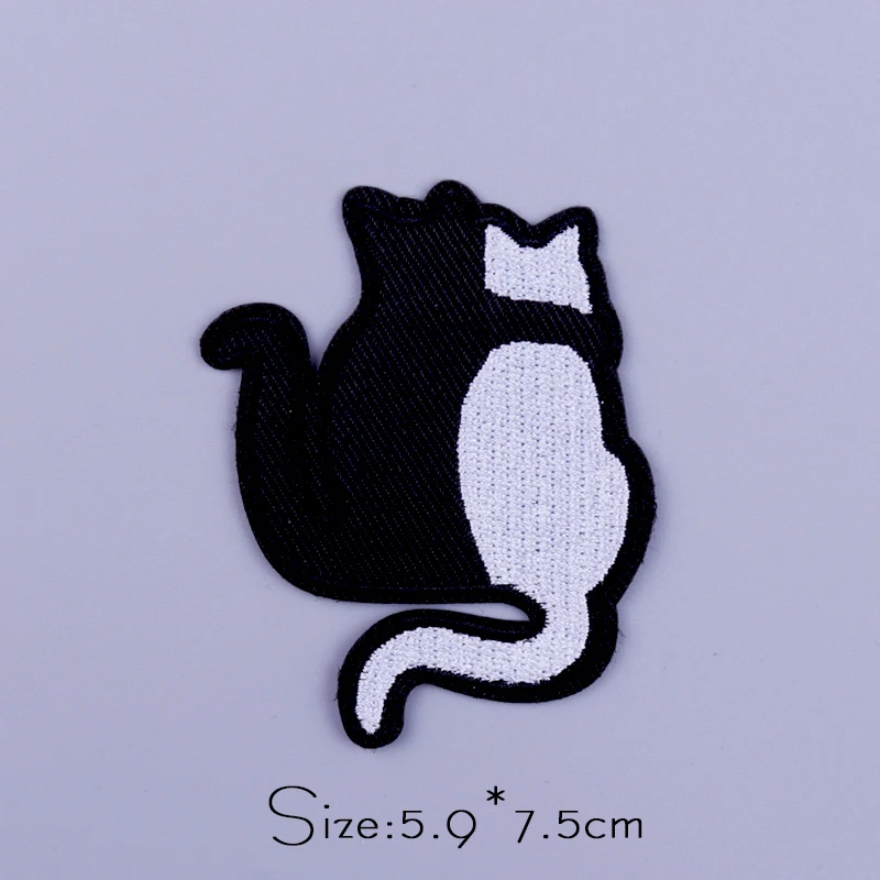 Niedliche Kleintier-Patches auf Kleidung, Streifen, Stickerei-Patch für Kleidung, thermoadhäsive Patches, Dinosaurier-Igel-Patch zum Selbermachen – Detail 8