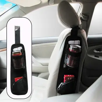 

Pratical Car Auto Vehicle Seat Side Back Fabric Storage Bags Objects Holder High Quality