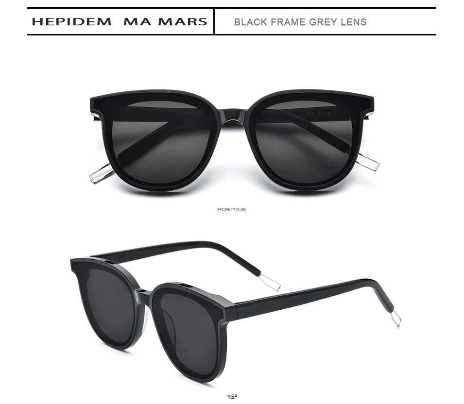 HEPIDEM новые круглые солнцезащитные очки из ацетата Ретро Мужские нежные брендовые дизайнерские солнцезащитные очки для женщин винтажные зеркальные UV400 Ma Mars