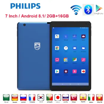 

Philips WIFI MP3 MP4 Player 7 Inch Android 2GB RAM +16GB ROM Bluetooth Download App