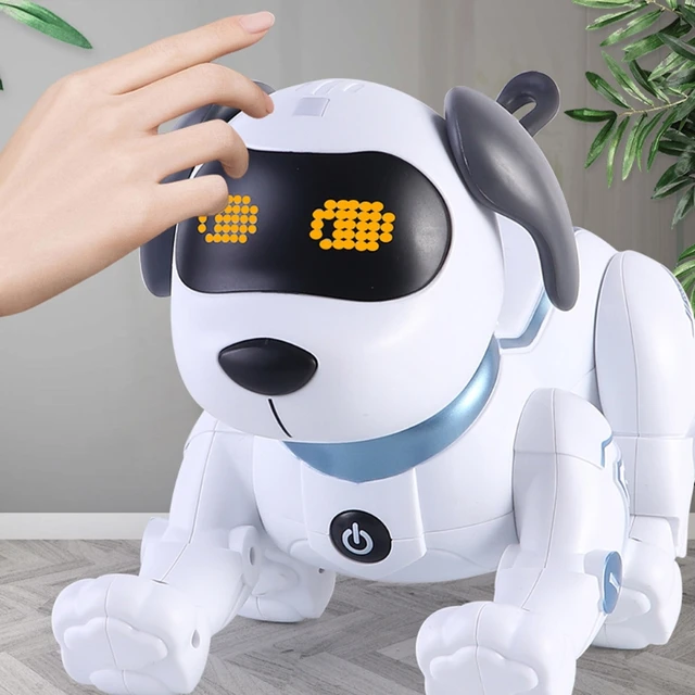 Remote Control Dog RC Robotic Stunt Puppy Dancing Programmable Smart Toy with Sound Interactive Gift Creative and Cool Appearan 4