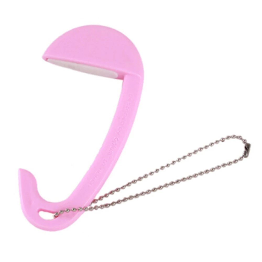 New Travel Portable Plastic Bag Hook For Hanging Decorative Table Purse Bag Hooks Wall Hanger Holder Handbag Hanger Decoration - Цвет: WWG2709