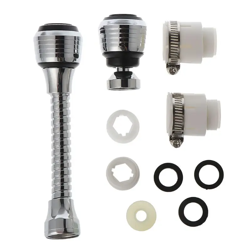 

Rotatable Swivel Faucet Water Saving Filter Sprayer Tap Nozzle Adapter for Bathroom Kitchen