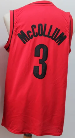 Мужской baskeball Portland Damian Lillard c. J. McCollum Клайд Дрекслер Майки - Цвет: As photo