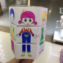 Дети DIY цветной рисунок окраска вращающаяся сменная Акварельная живопись образовательная Раннее детство акварельные граффити