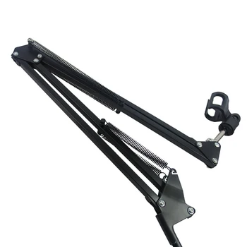 

Pro Mic Stand Microphone Scissor Arm Suspension Boom Mount Shock Holder Studio Sound Broadcasting