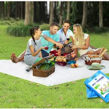 Горячая Открытый анти песок пляж водонепроницаемый коврик Кемпинг Пикник одеяло для сидения сада