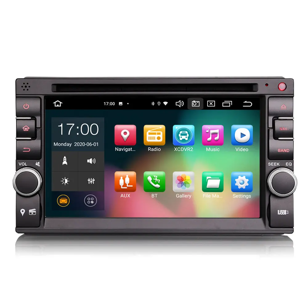 6 2 &quotAndroid 10 0 OS автомобильный DVD мультимедийная система GPS радио плеер для Nissan Sunny