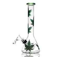 Bouteille d'eau en verre parfaite de 8 pouces, grand réservoir, tuyau d'eau fait à la main, Portable, accessoires de cuisine de voyage, outils de tasse