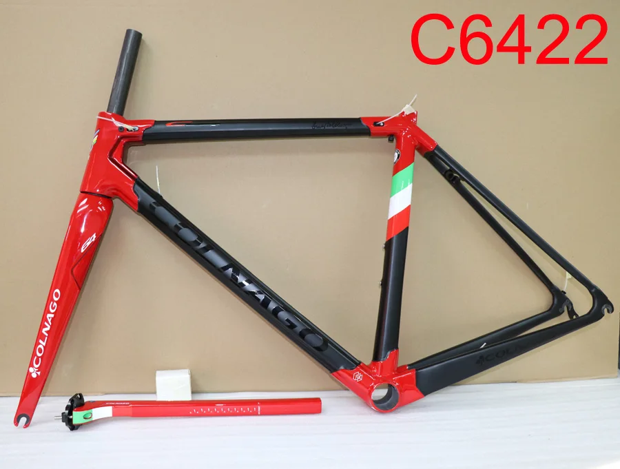 Новая углеродная дорожная рама Colnago C64 полностью карбоновая для велосипеда T1100 UD