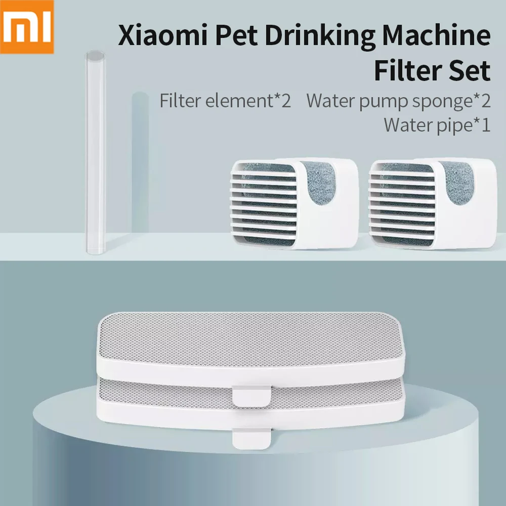 

Xiaomi Mijia Smart Pet Water Dispenser Replacement Filter/Hose Set for Pets Safe Drinking Water