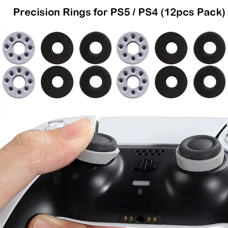 PS5 Precision Rings Thumbstick Adjustment Analog Stick Aim Assist Motion  for Nintendo Switch Pro PS4 for XBox One Controller