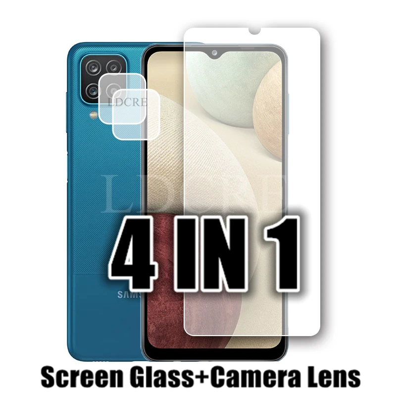 

2Pcs For Samsung Galaxy A12 5G Galaxy A42 5G Full Glass For Samsung Galaxy M51 M31S M31 S20 Fan Edition Screen Camera Lens