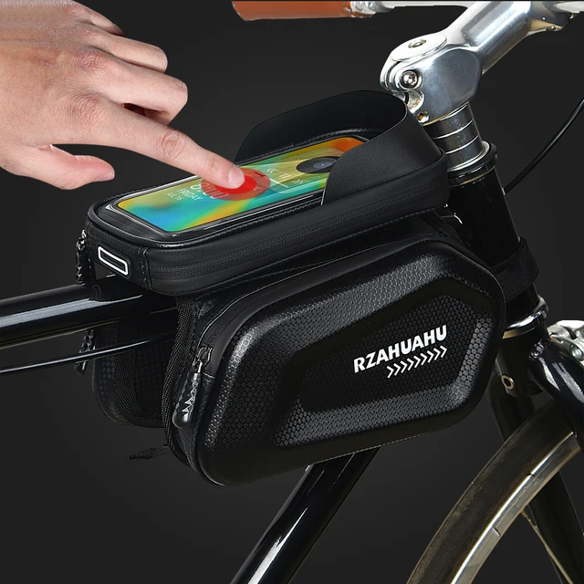 Waterproof Phone Pouch Bike Phone Front Frame Bag Waterproof