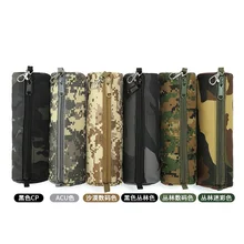 Stationery Bag Military Fashion Oxford Cloth Student Large Capacity Pen Bag Pencil Box Storage Bag