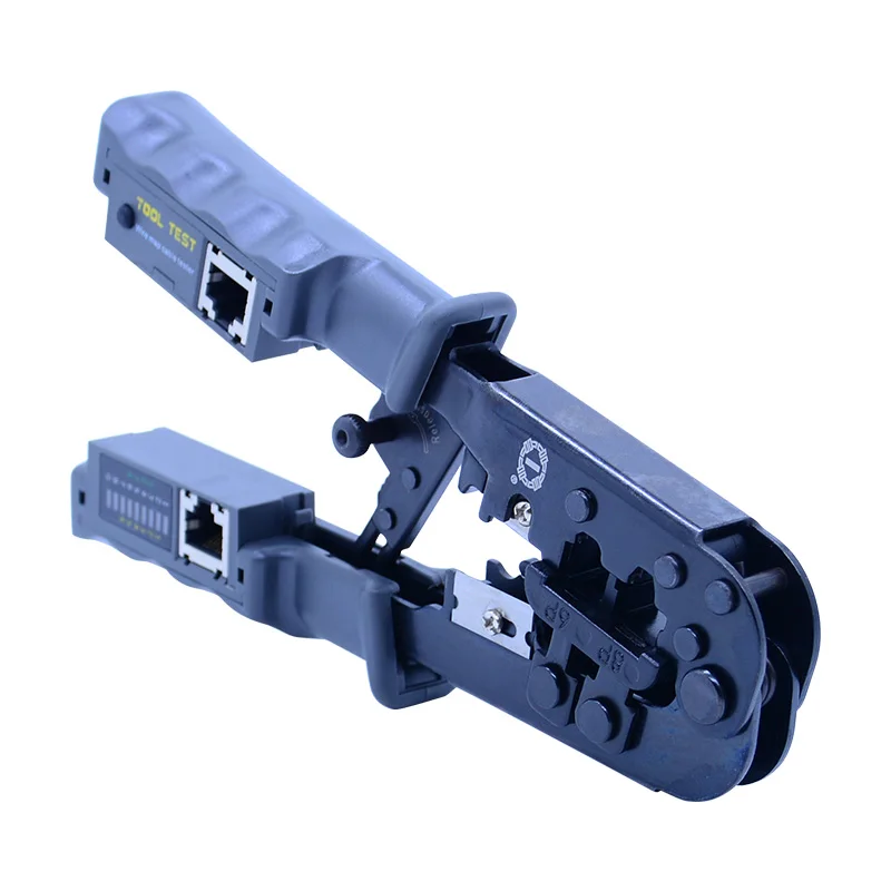 Плоскогубцы 2 в 1 RJ45 для сетевого кабеля LAN режущий инструмент Тестовый Кабель