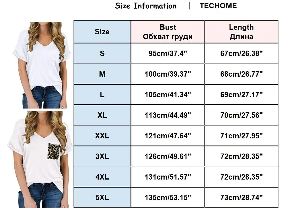 S-5XL Summer Solid T Shirt Ladies Sexy V Neck Short Sleeve Tshirt Casual Loose Basic Black White T-Shirt Tee Tops for686_voghion.com