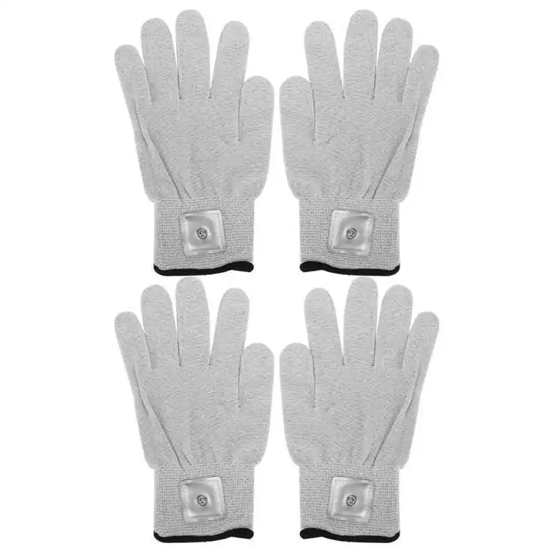 Manual Massage Tool Relief Pain Tools 2 Pairs Electrode Gloves Electrotherapy Massager Wear‑Resistant for TENS | Красота и здоровье