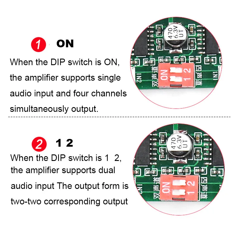 DIY mini PCM8403 усилитель мощности плата Amplificador 4*3 Вт цифровой аудио модуль USB 5 в