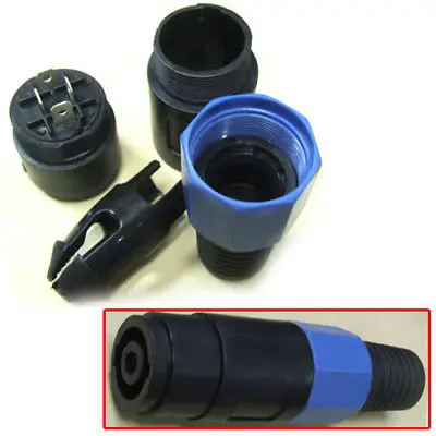 

DHL/EMS 40PCS 4 Pole Speaker plug Chassis Cable Locking Female -A8
