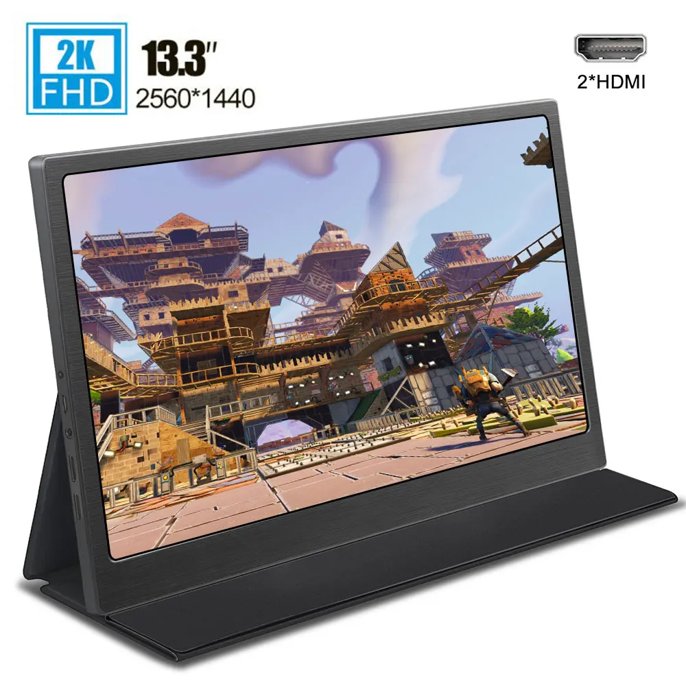  Ʈ  13.3 ޴  2k IPS HDR ȭ  miniHDMI ÷ PC Ʈ Ps4 ġ Xbox  
