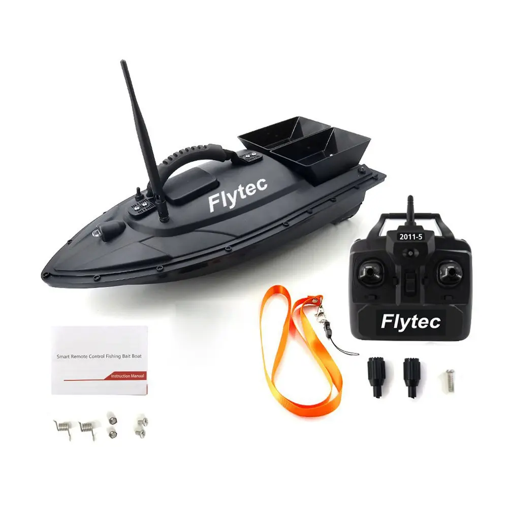 Flytec 2011-5 рыболовный инструмент умный RC приманка лодка игрушка двойной мотор