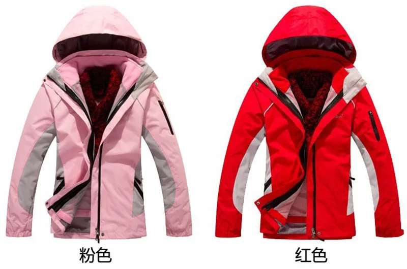 Women Winter Ski Jacket High Quality Snowboard Jackets Snow Warm Waterproof Windproof Skiing Snowboarding Female Hiking Coats