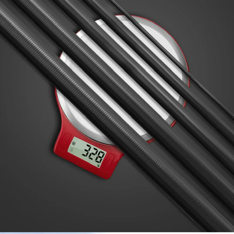 4.5m-10m Power Hand Pole 12H Super Hard 60T Carbon Canne Telescopic Fishing Rods Herring Sturgeon Fishing Pesca Peche a La Carpe