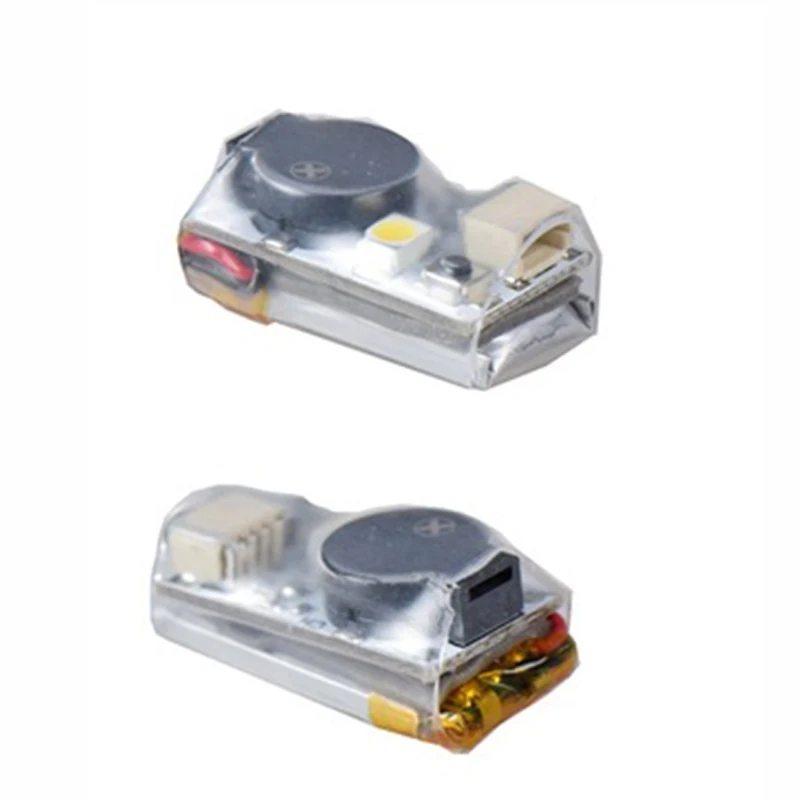 JHE20B Finder Buzzer 100 дБ децибел Автоматическая сигнализация высокая яркость светодиодный светильник с аккумулятором Seeker для FPV Racing Drone управление полетом