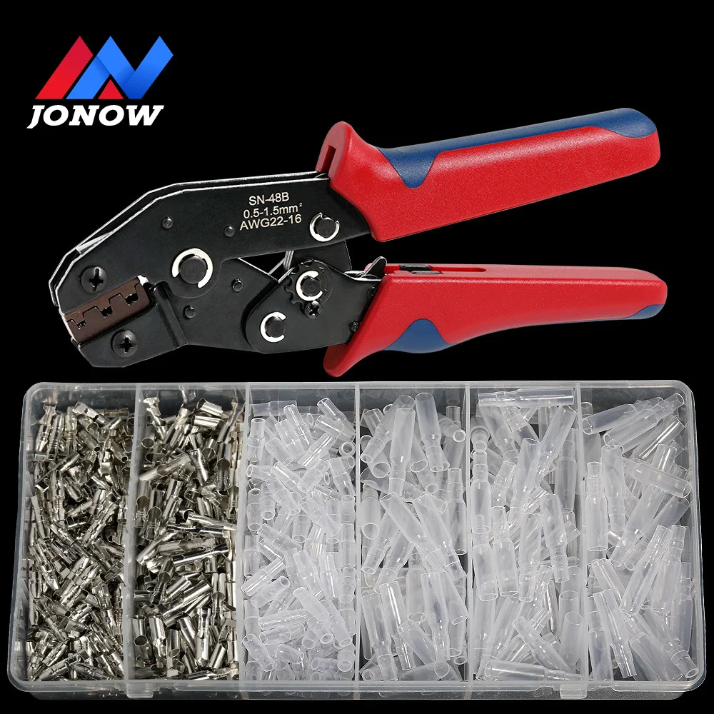 400/600 Pcs Bullet Termin Connector Electrical Wire Connector Kit Sn48b