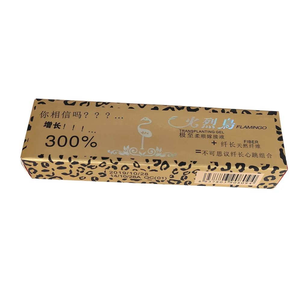 Удлиняющая и изогнутая Водостойкая тушь для ресниц Leopard Panther 300% наращивание
