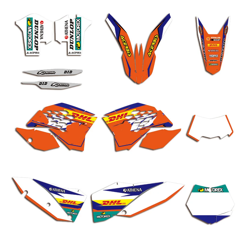 SX SXF 2007-2010 наклейка для KTM 125 150 200 250 300 350 400 450 525 SX-F Стикеры EXC EXCF XCF 2008-2011 2008 2009 2010 |