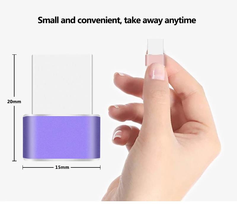USB Male To Type-C Female Cable Converters Mobile Phone Adapter Micro USB To Type C Adapter Microusb Connector For Phone Tablet
