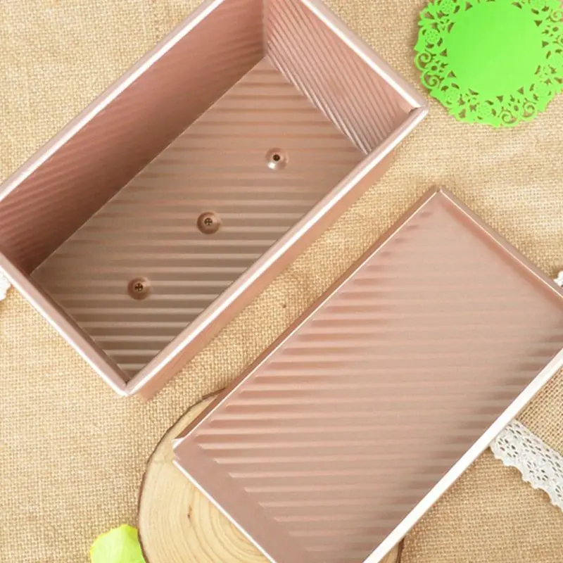

Drop Ship&Wholesale Loaf Pan with Lid Toast Mold Bread Pan Pullman Loaf Pan with Cover Bread Toast Pan Sep. 5