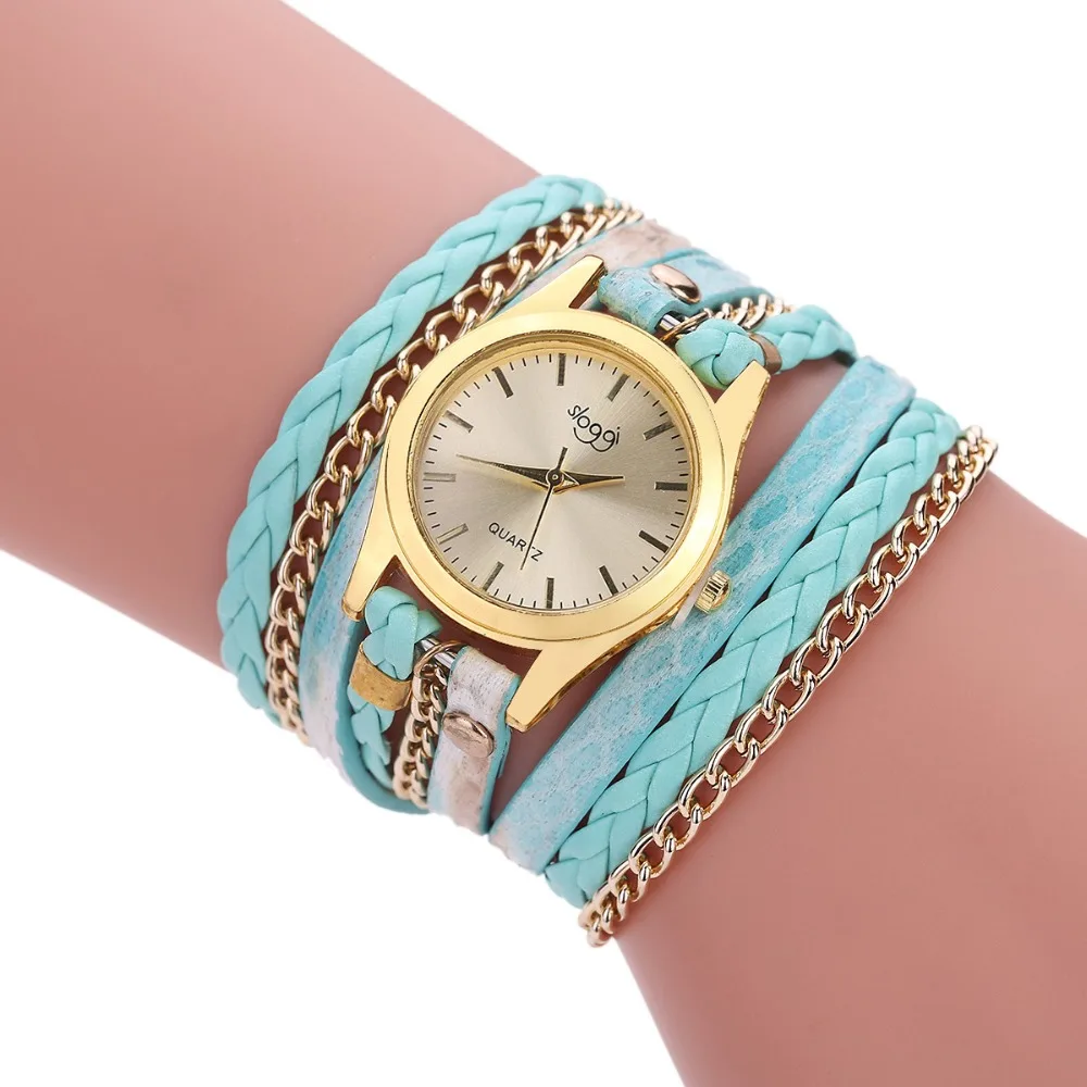 blue leather