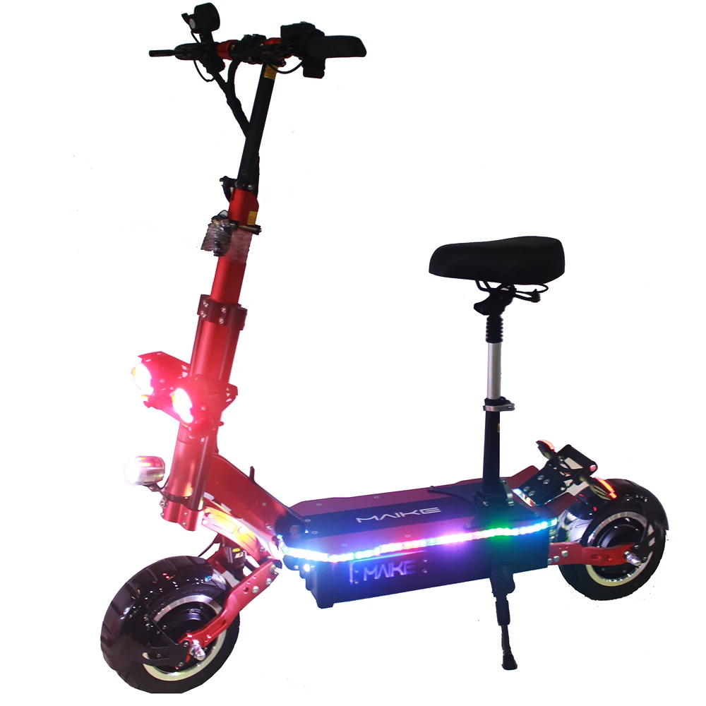 

kk10s 8 inch tire Xmas Maike 2000W dual motor electric scooter foldable for adult