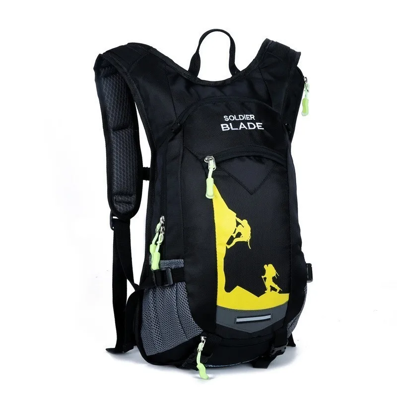 18L водонепроницаемый рюкзак велосипедный Велоспорт MTB сумка для воды для мужчин/женщин Велосипед гидратации рюкзак для пешего туризма кемпинг мешок открытый - Цвет: Only Black bag