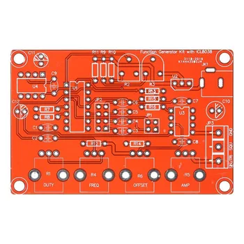 

Pro ICL8038 Function Signal Generator Sine Triangle Wave DIY Kit 5Hz~400kHz New