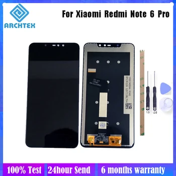 

6.26inch For Xiaomi Redmi Note 6 Pro LCD Display + Touch Screen with Frame Digitizer Assembly Parts 100% Tested Free Tools