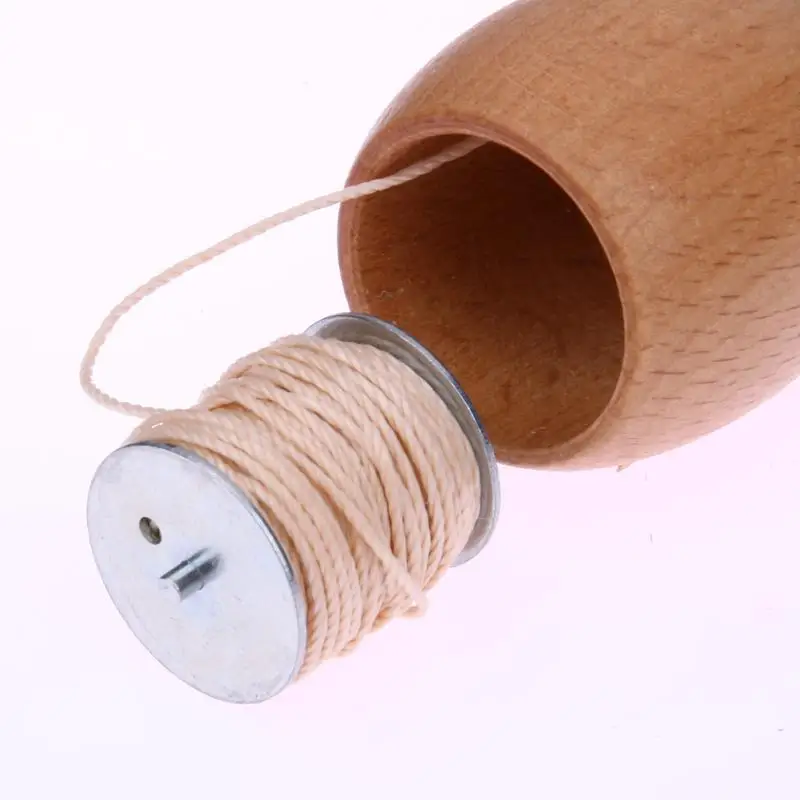 DIY Набор для шитья кожи игла и вощеная нить кожаный парусный холст тяжелый ремонт профессиональный Быстрый швейный станок швейные инструменты Шило
