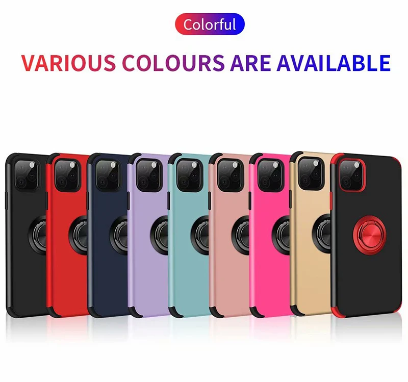 Для iphone 11 pro max чехол, роскошное крутое кольцо с подставкой, анти-осенний чехол для iphone 6 6S 7 8 Plus X XR XS Max чехол для телефона