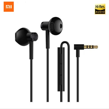

Original New Xiaomi Mi CC9 CC9E Dual Units Half In-Ear Earphones 3.5MM Audio Cable Wire Control Headset for Redmi K20 K30 pro 8A
