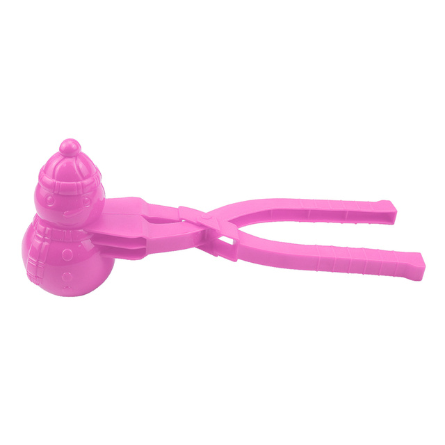 Snowman Duck Dinosaur Snowball Maker Clip Tool Winter Snow Sand Mold Clip Tongs Outdoor Funny Snowball Fight Sports Toys
