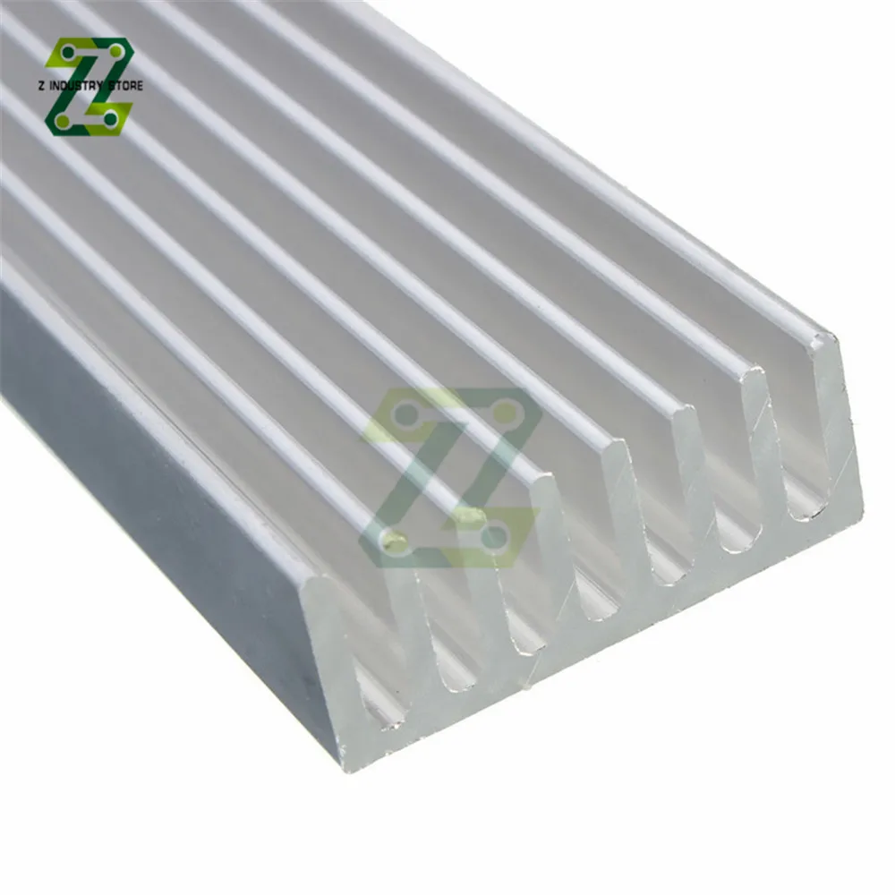 100x25x10mm Radiator Aluminum Heatsink Extruded Heat Sink for LED Electronic Heat Dissipation Cooling Cooler aluminum heat sink